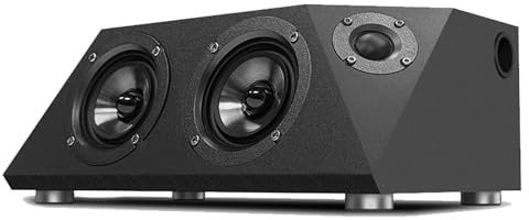 Altavoces De Estantería Bluetooth 5.1, Altavoces HiFi, Sistema De Sonido Envolvente Inalámbrico Bluetooth 5.1, Altavoces De Alta Potencia De 55W×2, Con Fibra Óptica, Disco U, Entrada AUX Y Coaxial