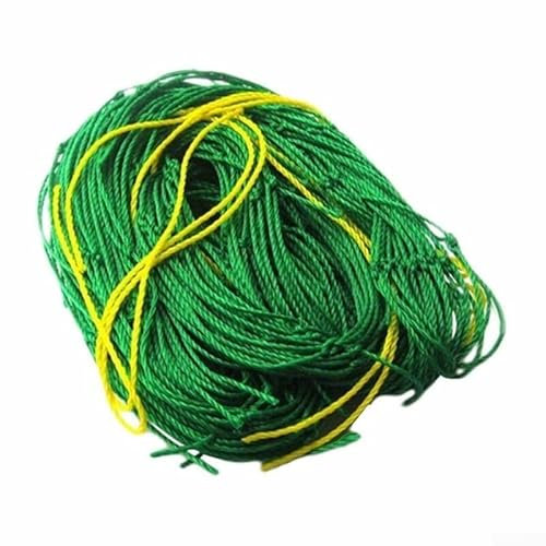 Honseadek Rankgitter für den Garten, Kletternetz, Pflanzenstütze, Kunststoff, grüne Gurkenseile, sehr starke Unterstützung für Clematis, Gurken, Tomaten und Rankenpflanzen