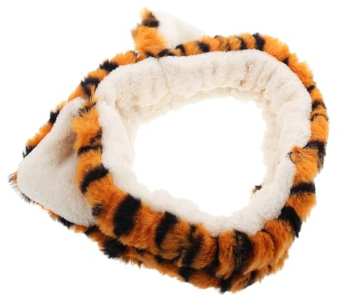 BESTYASH Tiger Öron Huvudband För Skincare Mjuk Och Söt Plush Huvudband För Ansiktsrengöring Och Maskapplikation Roligt Djurmotiv För Flickor Och Kvinnor För Spa Och Makeup