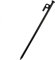 UPKOCH Heringe schwer Campingplatz Spitze Zeltzubehör zur Befestigung des Zeltes Spikes zubehör für zelte Outdoor Gear Zeltzubehör Camping Outdoor sichere Stifte Zeltnägel Stift Black