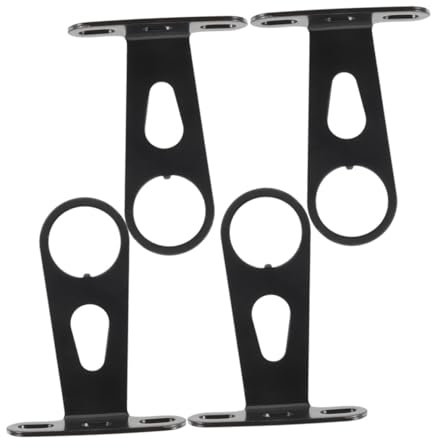 Toyvian 4stücke Fahrradlicht Halterung Aus Stahl Fahrrad Frontlicht Ständer Fahrradgabellampenhalter Fahrrad-licht-Halterung