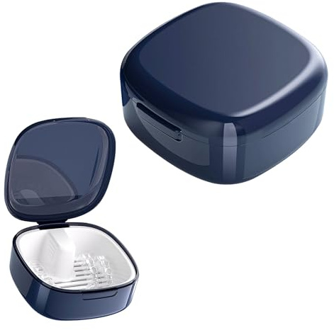 1 Pièces Boîte Appareil Dentaire,Boite a Dentier Adulte,de Rangement pour Prothèses Dentaires, pour Support,Boîte Gouttière Dentaire,Suspendues,pour Appareils,Mainteneurs
