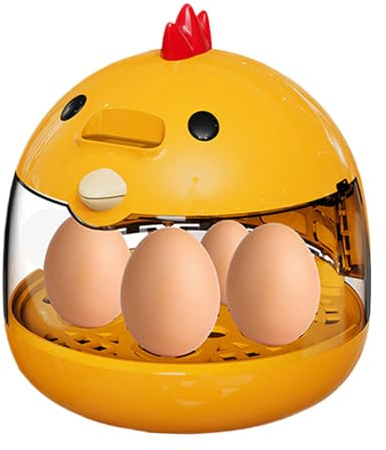 manhegari Eier Inkubator - Automatischer Brutapparat Für Enteneier Mit Temperaturkontrolle | Tragbarer Intelligenz-Brutkasten Mit Wärmelampe Für Wachteln Enten Puten Und Geflügelzucht