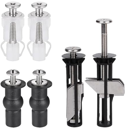 MUU Universal-Toilettensitz-Schrauben und -schrauben, Edelstahl, 2,83 Zoll lang, 0,7 Zoll im Durchmesser, 2 Stück, Schraubensatz, Wartung Zubehör