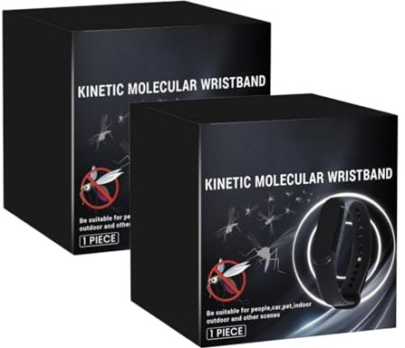 Pulsera antimosquitos ecológica, protección natural, cómoda y ajustable para adultos y niños, cómoda y adaptable a cualquier ocasión