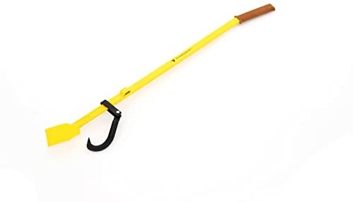 Ochsenkopf 1592505 - Sollevatore per abbattimento, forma ergonomica, profilo in acciaio robusto, manico in sughero antiscivolo, 1,3 m, 3,6 kg, 125 x 13 x 10 cm