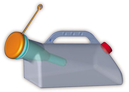 Bacinilla de caballero UROLIS - Obea - AF95006