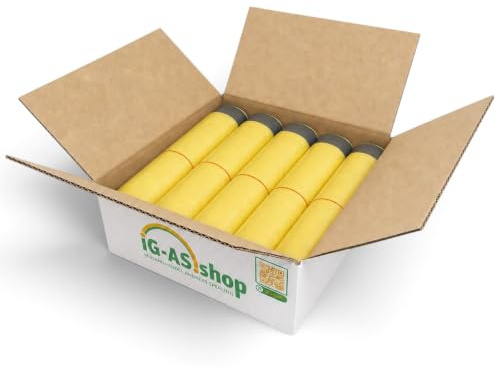 Saco de 5 Ruedas hasta 100 Amarillo, amarillas bolsas, 10 rollos