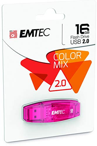 Emtec Color Mix - Memoria USB 2.0 de 16 GB