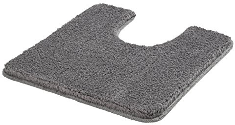 Meusch 2327901150 WC-Vorleger Super Soft, 50 x 50 cm, anthrazit