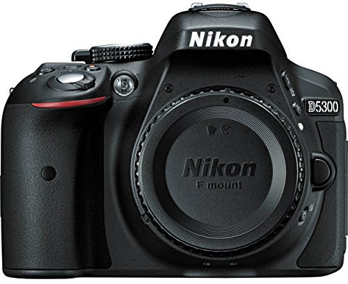 Nikon D5300 Kit fotocamere SLR 24,2 MP CMOS 6000 x 4000 Pixel Nero