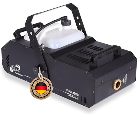 ETEC Professional Nebelmaschine FOG 3000 Watt DMX Timer Fernbedienung- PROFI NEBLER FOGGER Club DJ Dauernebel Feuerwehr Veranstaltung Bühne Party Disco Show