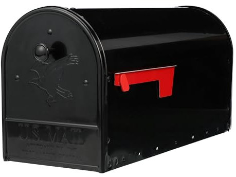 ARCHITECTURAL MAILBOXES OM160BEC Outback - Supporto per palo, colore: nero