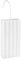 WENKO Saturateur Lignes - Humidificateur de locaux avec structure pour le radiateur, Céramique, 9 x 19.5 x 4 cm, Blanc