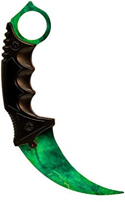 ARIKnives CSGO Karambit Elite - Gamma Doppler - CSGO Knife Skin Counter Strike Global Offensive Jagdmesser - Bundle - Stumpf - Trainer