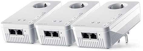 Devolo Mesh WiFi 2 1200 AC: 3 adaptadores Wi-Fi para Disfrutar de una Wi-Fi Mesh en Todas Las Habitaciones de la casa, Ideal para Streaming (8764)