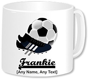 Football Gifts - Personalised Jumbo 20oz Football Mug - Sports Present Idea For Soccer Football Player Training Coach Referee Gifts