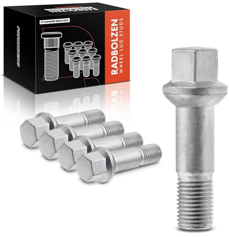 Frankberg 5 bulloni per ruota M14 x 1,5, compatibili con W461 W463 X164 X204 W164 V251 W251 W140 W220 C140 C215 1991-Heute A0009905307