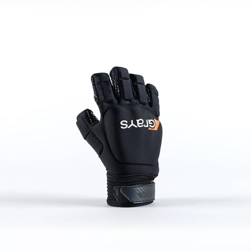 GRAYS Touch Hockey Glove - Left Hand - BLACK - NEW FOR 2023 (XXS)
