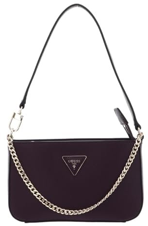 GUESS Schultertasche Brynlee Mini Top Zip Shoulder Bag Plum beere