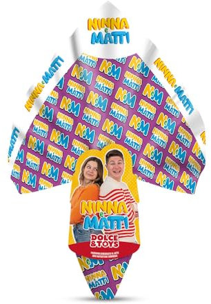 UOVO DI PASQUA 2025 Più Buono linea Dolce e Toys (NINNA E MATTI) 250g MAXI FORMATO)