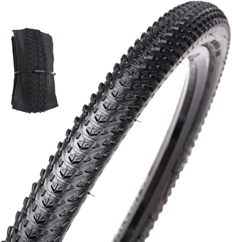 Cubiertas MTB 26/27.5/29 Pulgadas, Par Plegable Gomas 26/27.5/29 x 1.95 Pulgadas 60 TPI, Neumático Bicicleta Carretera - para MTB Electro Bici Hibrida Montaña(26x1.95)