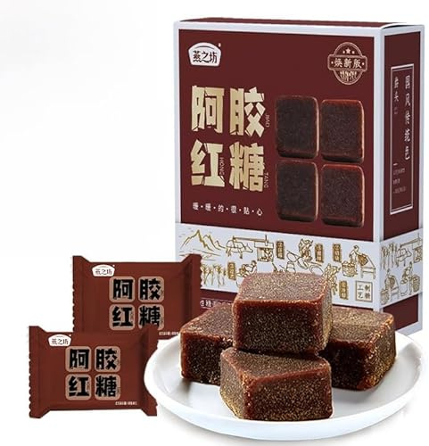 【6 Flavors Pure Handmade Brown Sugar】Osmanthus Rose Candy,Desserts,Healthy Snacks,Baking Supplies,Leisure Food,Vegan,Delicious Chinese Snack Gifts (Brown sugar,216g)
