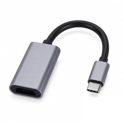 Ihteyuo Adaptateur USB C vers HDMI, Adaptateur Thunderbolt 3 vers HDMI 4K Thunderbolt 3 Compatible MacBook Pro/Air pour Afficher vidéos Images Jeux sur TV ou Moniteur