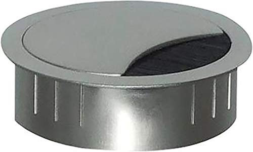 Format 4048563061850 – kabeldurchfñhrung Zamak 80 mm Edelstahl Finish