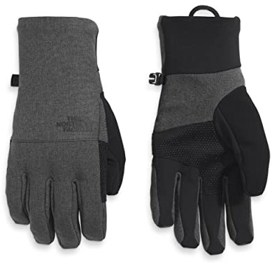 THE NORTH FACE Apex+ Isolierter Etip Herren-Handschuh, TNF Dark Grey Heather, Größe M