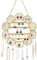 Voyyphixa Support Boucles D'oreilles Porte Bijoux le Tournesol avec Crochets Porte Bijoux Mural Wall Mounted Earring Holder Rack Présentoir ijoux Ｍurs pour Boucles Bagues, Colliers, Bracelets (Flower)