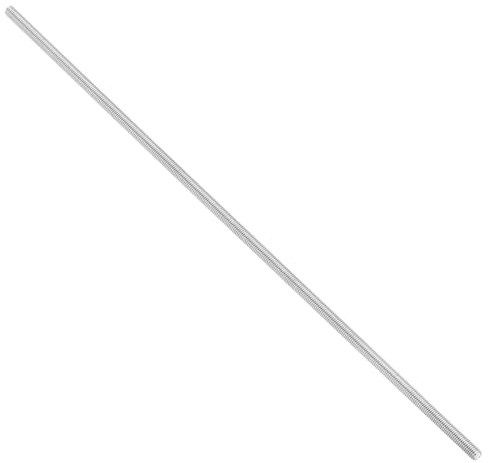 PATIKIL #10-32 UNF 304 Stainless Steel Fully Threaded Rod, 11.8 Length Long Threaded Screw Right Hand Threads All Threaded Rod Studs for Anchoring Bolt, Clamps, Hangers and U-Bolts