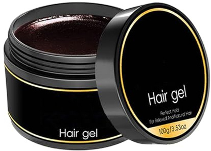 Per Il Controllo Dei Bordi Dei Capelli 100 Grammi Per Styling E Controllo | Gel Non Grasso Per La Routine Mattutina Feste Matrimoni Eventi All Aperto Occasioni Formali E Informali