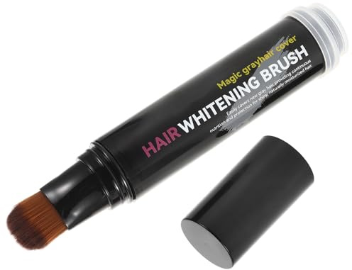 HAPINARY Barra de Color Cabello Marrón, Lápiz Tinte Anticanas de Plástico para Corrección Localizada y Cubrir Canas, Adecuado para Mujeres