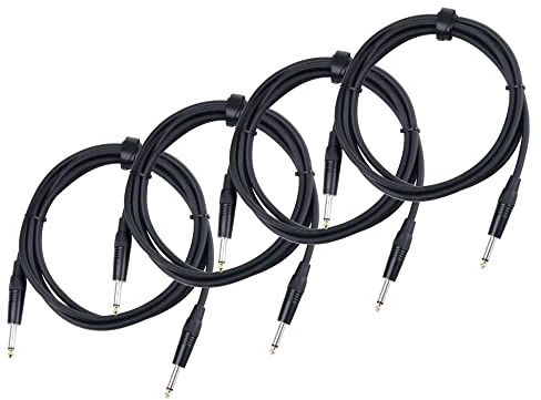 Pronomic BOXJ-2.5 Cavo per Cassa DJ PA (Cavo Professionale per Cassa, Jack 6,3 mm, Lunghezza 2,5 m, resistente a acidi e oli, sgancio a vite)