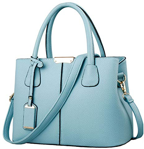 FiveloveTwo Dame Classy Satchel Handtasche Tote Handtasche Griff Tasche Umhängetasche