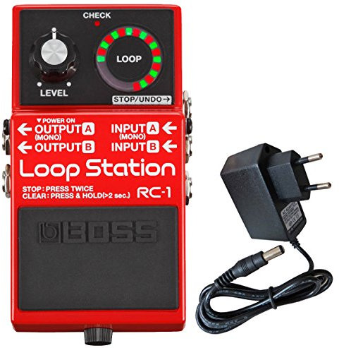Boss RC-1 Loop Station Looper-Pedal + keepdrum Netzteil 9V
