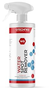 Gtechniq W9 Water Spot Remover for Cars, 250ml | Advanced Solution Easily Removes Stubborn Water and Silica Spots from Bodywork, Suitable for Glass, All Paint Types and Vinyl