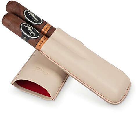Zino Zigarrenetui Leder R-2 inkl. Lifestyle-Ambiente Tastingbogen
