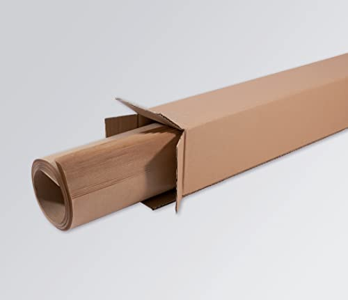 SIGEL Papier pour tableaux d'affichage 84 x 160 cm | BA160, papier kraft de modération, 50 feuilles, marron