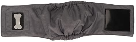 BAOFUYA Belly Band Wraps für Rüden, Auslaufsichere Physiologische Hygienehose Windel Waschbar Belly Band für Rüden M