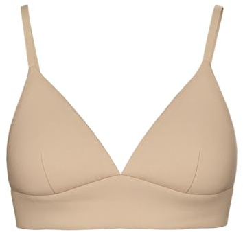 PIECES Damen Pcnamee Triangle Bra Noos, Nude, XL