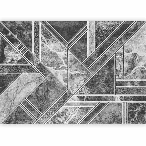 murando PREMIUM Fotomurales Abstracto 150x105 cm Papel pintado tejido no tejido Decoración de Pared decorativos Murales moderna de Diseno Fotográfico mosaico vistoso geométrico muestra n-A-10009-a-c
