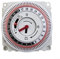 Temporizador de 24 horas, interruptor de temporizador mecánico de 24 horas, dispositivo de sincronización industrial, interruptor de panel de protección para luces, lámparas y electrodomésticos