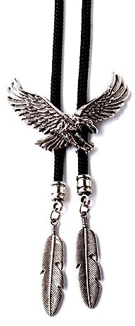 xbiez Verstellbare Bolo Krawatte Beliebte Western Cowboy Krawatte Für Teenager Männer Und Frauen Tanz Krawatte Vintage Hemden Relief Schnalle Mit Anhänger Cowboy Krawatten Für Männer Cowboy Krawatte