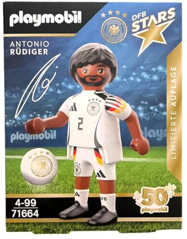 Generisch Edeka DFB Stars 2024 Spielfigur Antonio Rüdiger limitiert original verpackt NEU