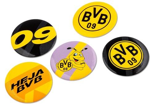 Borussia Dortmund BVB Ansteckbutton (5er Set)