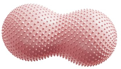 Perfeclan Pelota de Fitness de con tapón de Bomba, Silla sensorial con Asiento Flexible para niños, Rosa