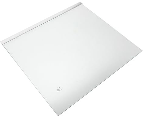 Estante para Refrigerador 30x27 Cm de Vidrio Templado | Organizador para Contenedores de Alimentos, Divisor para Cocina y Congelador, Fácil Limpieza E Instalación