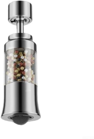 Filtre de robinet de cuisine, purificateur de robinet en acier inoxydable avec nano, panneau de lavage à contre-courant et prévention du tartre pour la cuisine à la maison et la filtration du robinet
